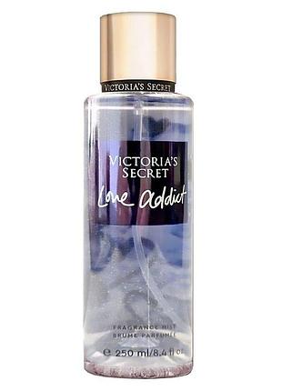 Парфюмированный спрей для тела victorias secret love addict 250 мл