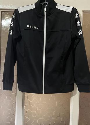 Кофта для підлітків kelme чорна, 150 см (3xs)