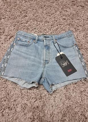 Шорти жіночі levi's 501 джинсові нові
