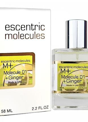 Ecentric molecule molecule 01 + ginger perfume newly унісекс 58 мл