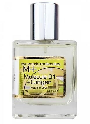 Ecentric molecule molecule 01 + ginger perfume newly унисекс 58 мл 2