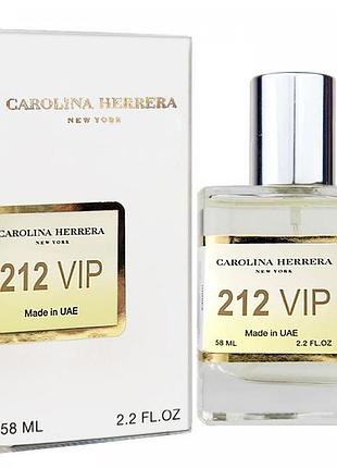 Carolina herrera 212 vip women perfume newly женский 58 мл
