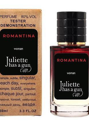 Juliette has a gun romantina тестер lux женский 60 мл