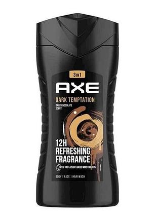 Гель для душа и шампунь 250 мл дарк темптейшн тм axe