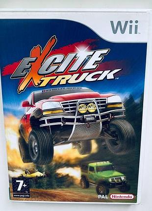 Excite truck, б/у, английская версия - диск для nintendo wii
