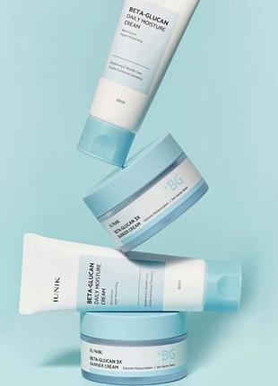 Крем для укрепления защитного барьера с бета-глюканом iunik beta glucan 3x barrier cream 50ml