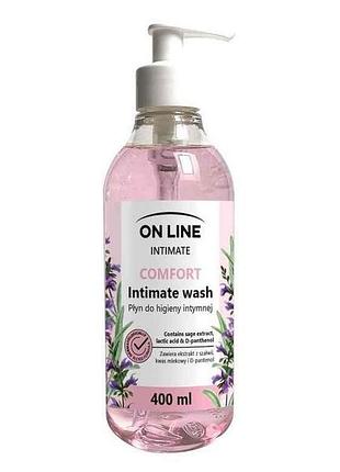Гели для интимной гигиены 400мл шалфей тм on line balance
