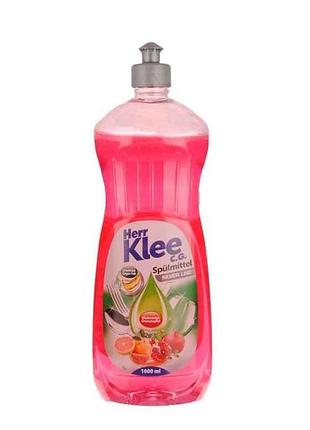 Засіб для миття посуду 1л (blutorange granatapfel) тм klee