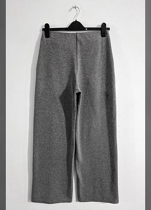 Брюки широкие теплые stradivarius 4