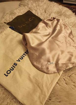 Брендовые оригинальные мешковки prada, louis vuitton, gucci