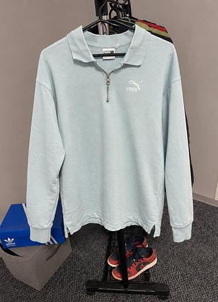 Кофта  puma блакитна