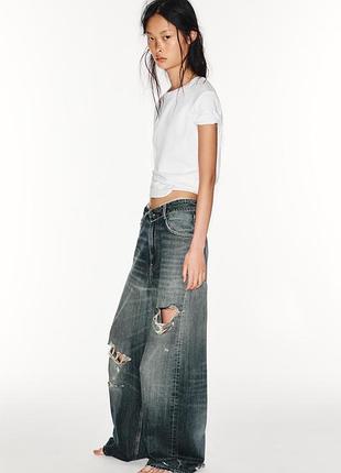 Джинси жіночі сині zara new