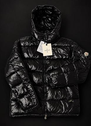Пуховик чоловічий moncler maya чорний