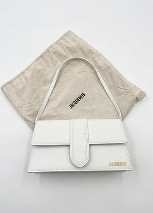 Сумка jacquemus біла
