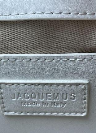 Сумка jacquemus біла 4