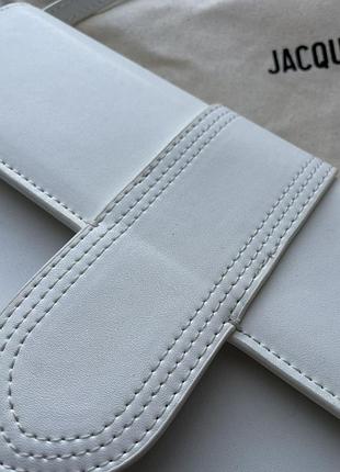 Сумка jacquemus біла 6