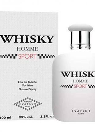 Туалетна вода whisky homme sport evaflor