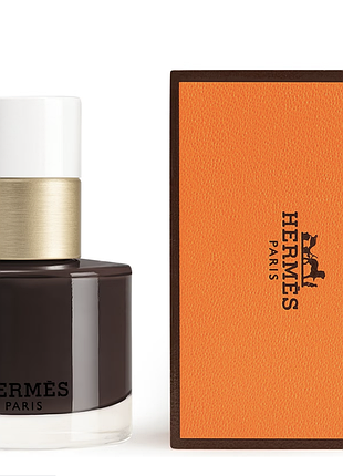 Hermes лак для ногтей 95 brun bistre les mains hermès nail enamel