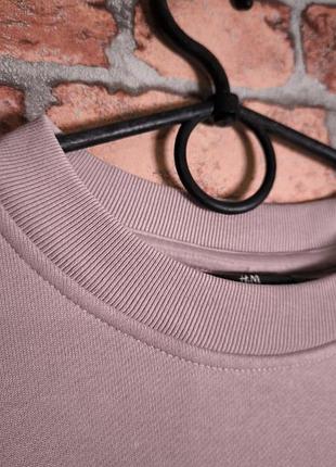 Щільний плотний жіночий світшот h&m oversize 8
