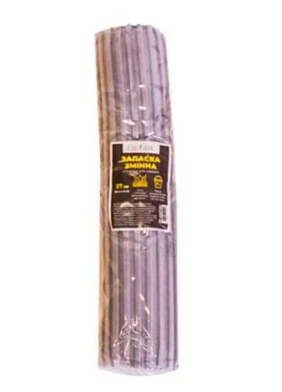 Запаска сменная pva д/швабры бабочка мягкая, 27см, серая тм eco fabric