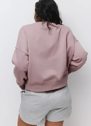 Щільний плотний жіночий світшот h&m oversize 3
