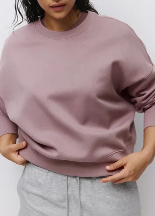 Щільний плотний жіночий світшот h&m oversize