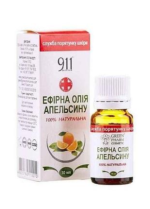 Эфирное масло апельсин 10мл тм green pharm