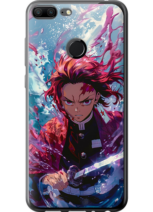 Чехол на huawei honor 9 lite танджиро камадо: клинок рассекающий демонов из пластика fch_0175806