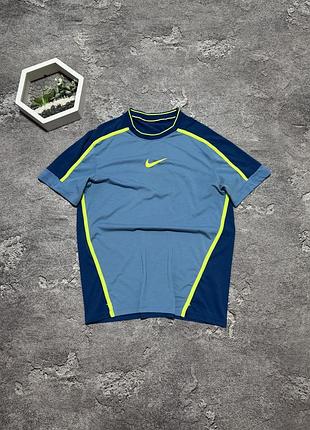 Футболка nike чоловіча спортивна оригінал найк синя блакитна