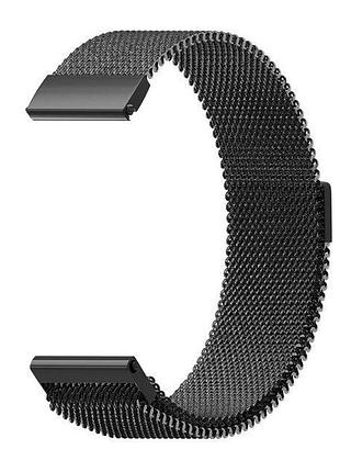 Міланський сітчастий ремінець primo для годинника samsung galaxy watch 3 41mm (sm-r850) - black