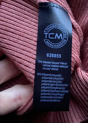 Теракотова майка в рубчик. р. 50-54. 7