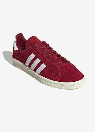 Кросівки adidas campus 80s бордові