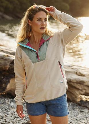 Жіночий флісовий худі juana recycled polar hooded fleece від бренду passenger clothing
