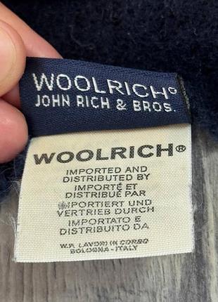 Шерстяний шарф woolrich 7