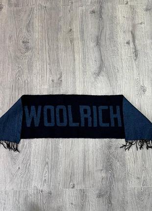 Шерстяний шарф woolrich 5
