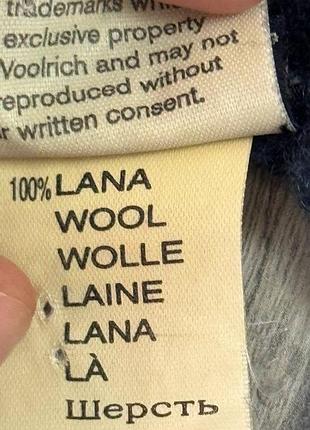 Шерстяний шарф woolrich 8