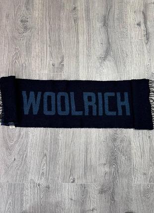 Шерстяний шарф woolrich