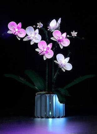 Светодиодная подсветкамдля лего lighting kit gc238 10311 декоративная led подсветка для орхидеи lego