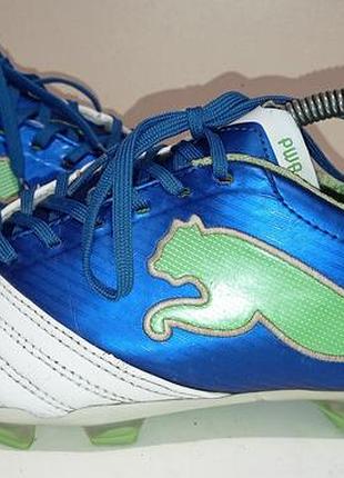 Брендові шкіряні бутси puma.