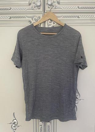 Чоловіча футболка devold norway merino wool trakking outdoor розмір l