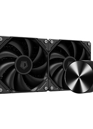 Система жидкостного охлаждения id-cooling fx240 argb 240 мм 2×120 мм black