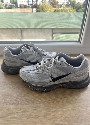 Кросівки nike initiator custom gray сірі, довжина устілки 24 см
