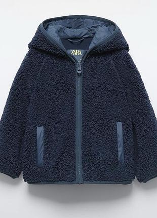 Куртка, шерпа на флісі zara
