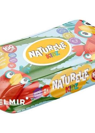Влажные салфетки детские kidz алое 100шт тм naturelle