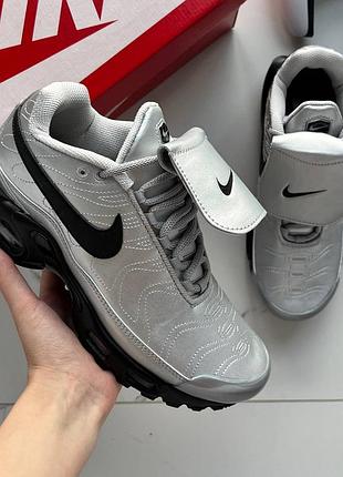 Nike air max plus tiempo wolf grey black
