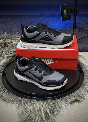 Кроссовки nike widhorse 8 найк уидхорс 8 из нейлона и сетки серые для мужчин для спорта и на каждый день