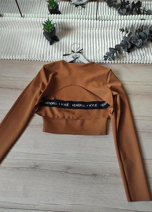 Лонгслив топ kendall &amp; kylie p m 9