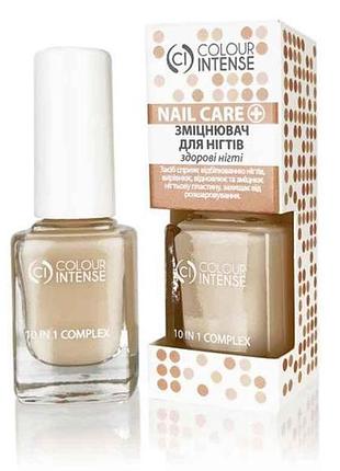 Средство-уход за ногтями(зах. и вен)nail care 107 10in1 complex тм colour intens