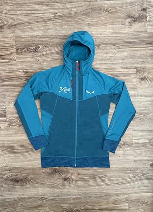 Толстовка salewa pedroc pgd w жіноча флісова кофта mammut