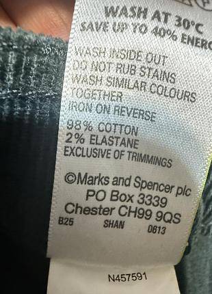 Вельветова міні спідниця m&s 5
